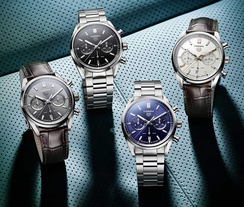 泰格豪雅 – 卡雷拉42毫米計(jì)時(shí)碼表永遠(yuǎn)在比賽中-復(fù)刻表