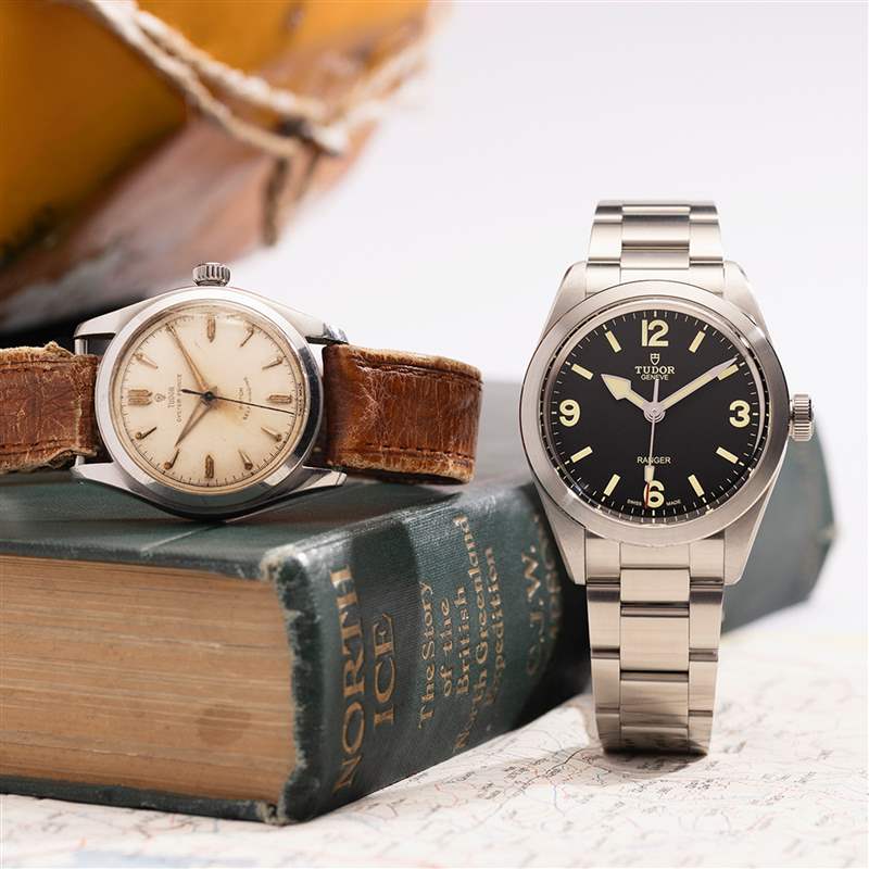 TUDOR新表極似Explorer探一？帝舵Ranger復刻手表儲航力達70小時-復刻表