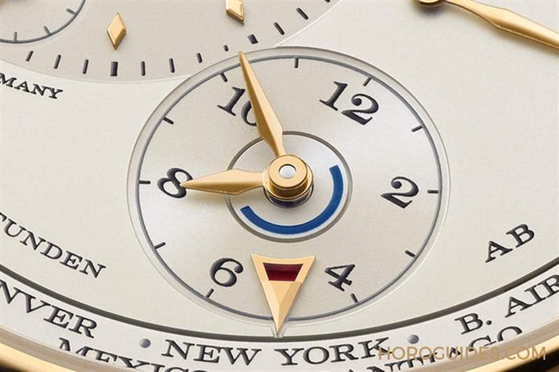 朗格Lange 1 Time Zone搭載全新自制機(jī)芯，新增實(shí)用日夜顯示-復(fù)刻表