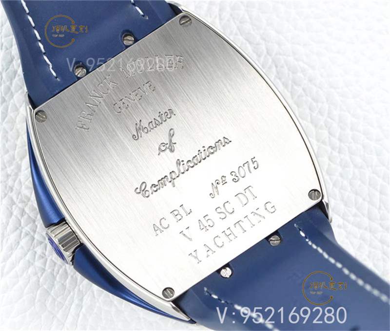 ZF廠法蘭克穆勒(法穆蘭)V45藍色游艇復刻做工怎么樣-復刻表