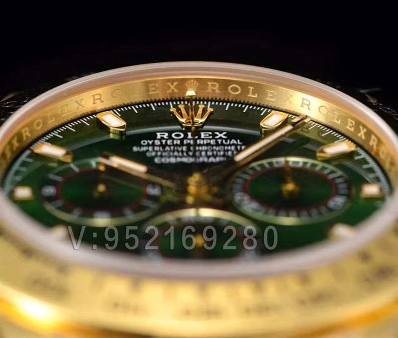 N廠綠金迪「4130機芯」對比AR廠綠金迪更完美-復刻表