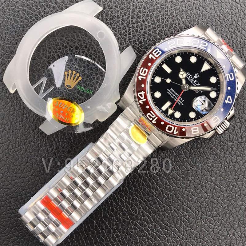 N廠勞力士格林尼治紅藍圈3235機芯視頻評測-復刻表