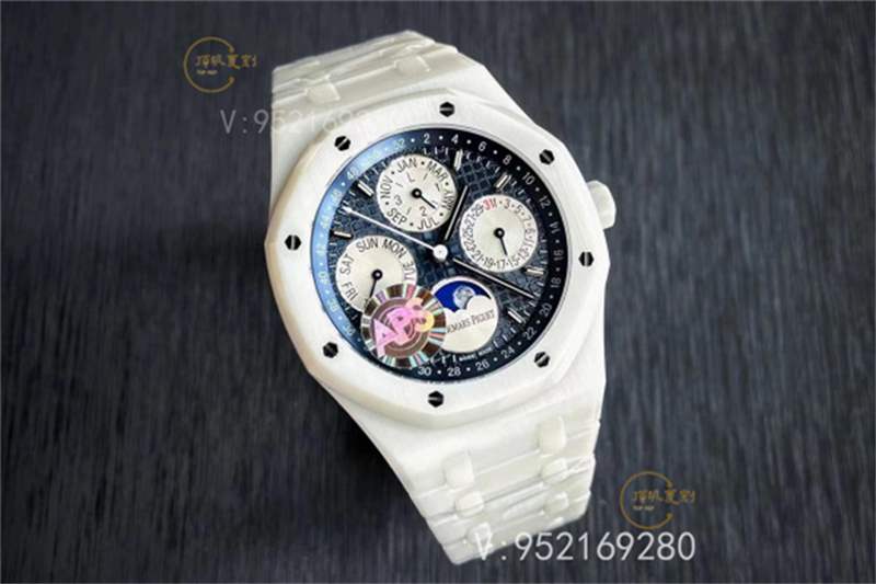 APS廠AP愛彼萬年歷白陶瓷AP26579計時表復刻做工怎么樣-復刻表