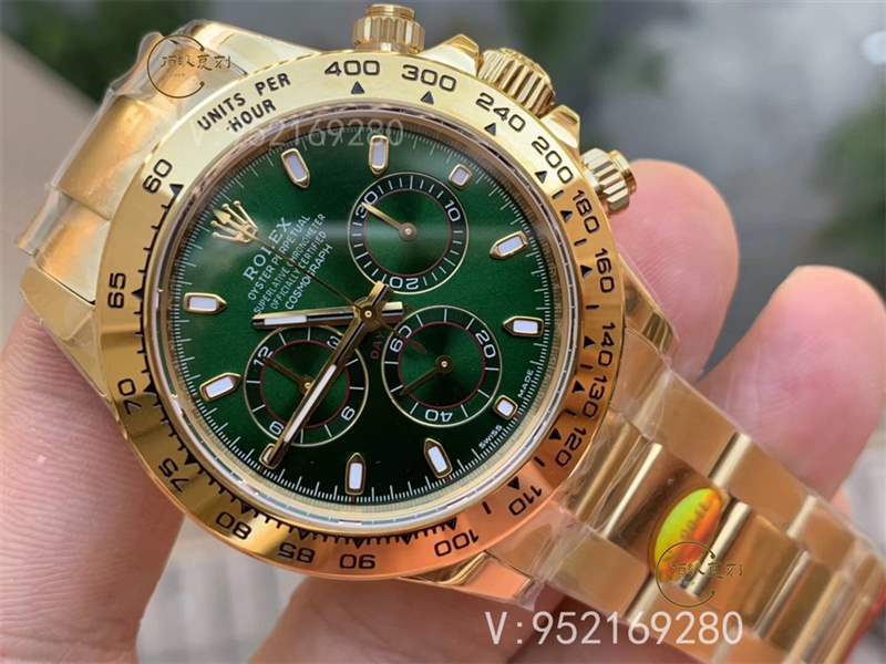 N廠勞力士迪通拿金綠迪m116508復刻表值得入手嗎-復刻表