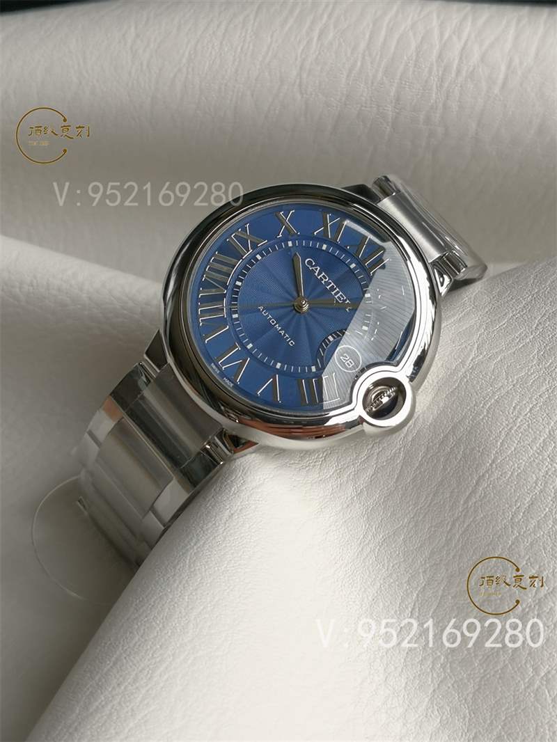 V6廠卡地亞藍氣球藍色盤對比af廠復(fù)刻表孰強孰弱-復(fù)刻表