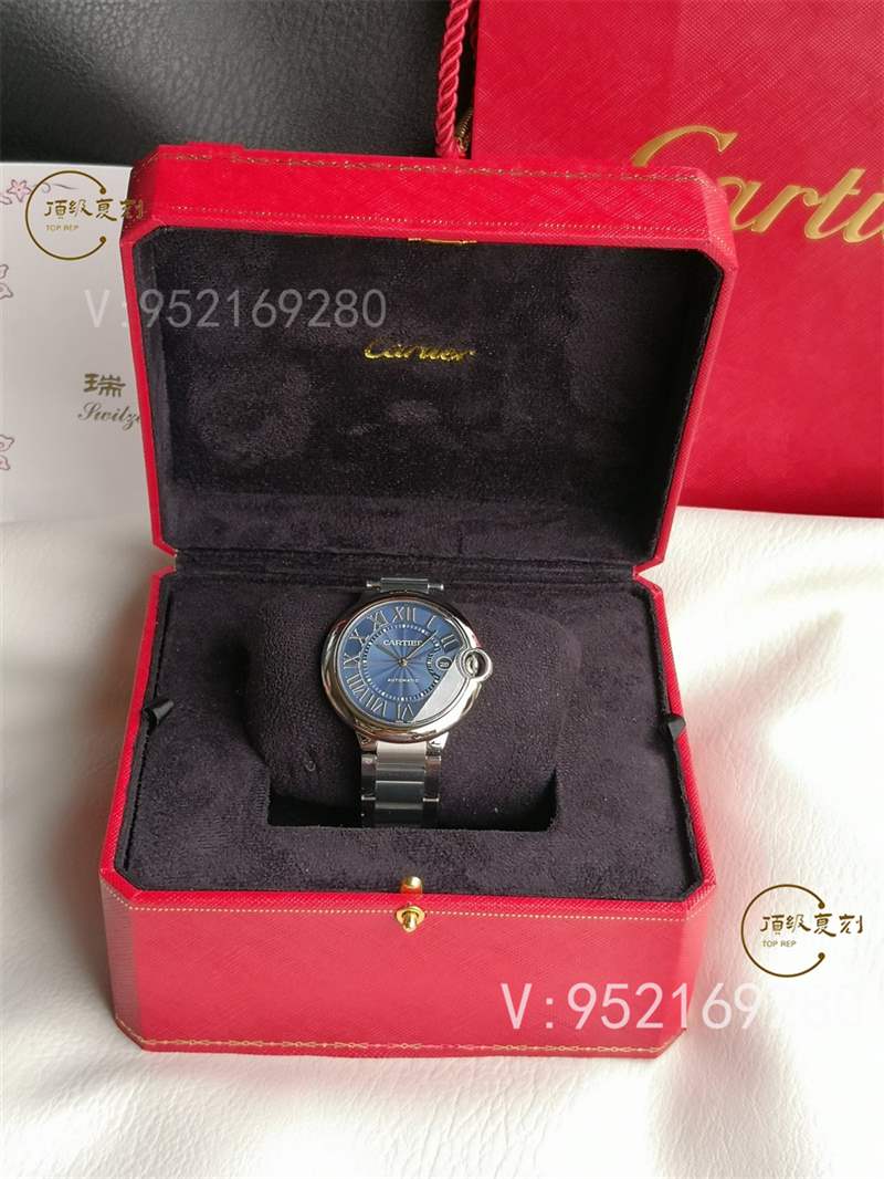 V6廠卡地亞藍氣球藍色盤對比af廠復(fù)刻表孰強孰弱-復(fù)刻表
