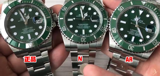 N廠勞力士綠水鬼對比ar廠怎么樣,那個更值得入手-復刻表