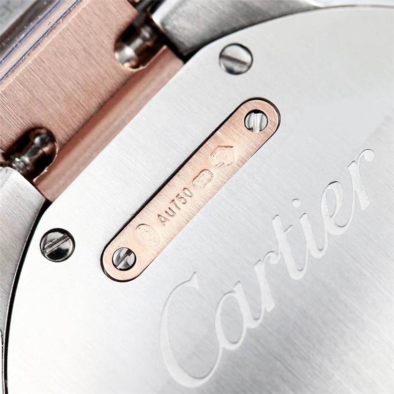 V6廠卡地亞33mm間玫瑰金藍氣球W2BB0023復刻表做工怎么樣-復刻表