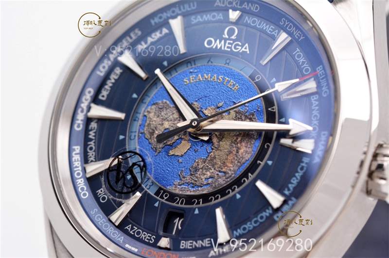 VS廠海馬世界時(shí)-揭秘VS廠歐米茄海馬150世界時(shí)復(fù)刻表質(zhì)量怎么樣-復(fù)刻表
