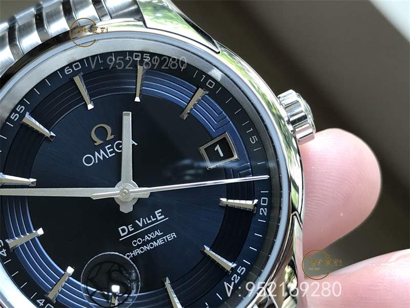 VS廠明亮之藍-揭秘VS廠歐米茄蝶飛明亮之藍復刻表外觀會一眼假嗎-復刻表