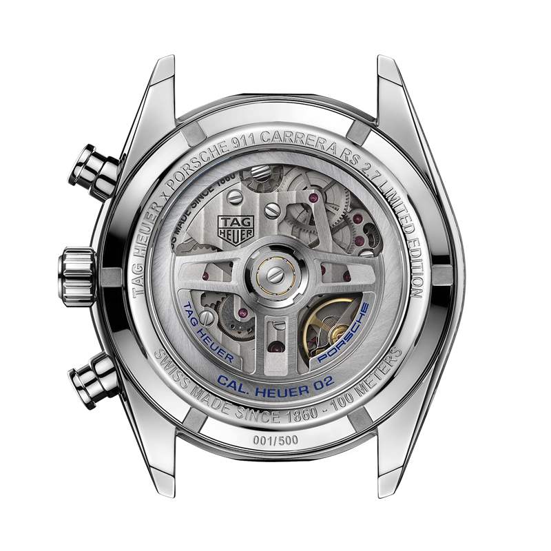 TAG Heuer聯(lián)乘Porsche Carrera五十周年限量版致敬終極賽車精神-復(fù)刻表