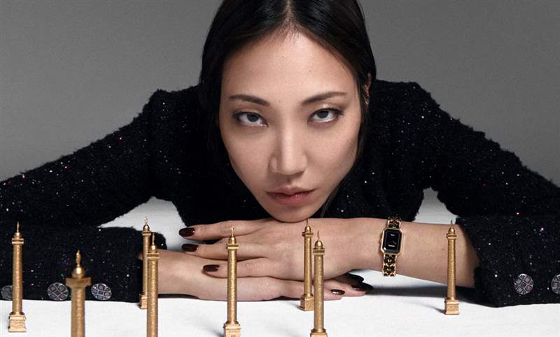 35年經典CHANEL Première腕表升級再現,超模樸秀珠同框揭幕-復刻表