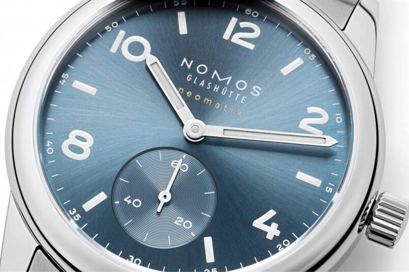 NOMOS Glashütte全新Club Sport neomatik腕表推出煥然一新的尺寸和配?設計-復刻表