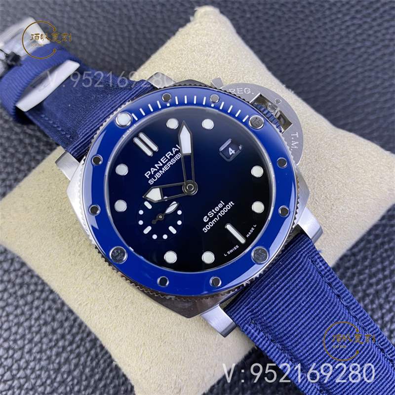 SBF廠(VS廠)新品沛納海pam1289藍色拋光圈口腕表做工如何-復刻表