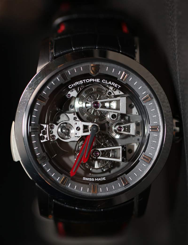 Christophe Claret女高音腕表上手體驗-復(fù)刻表