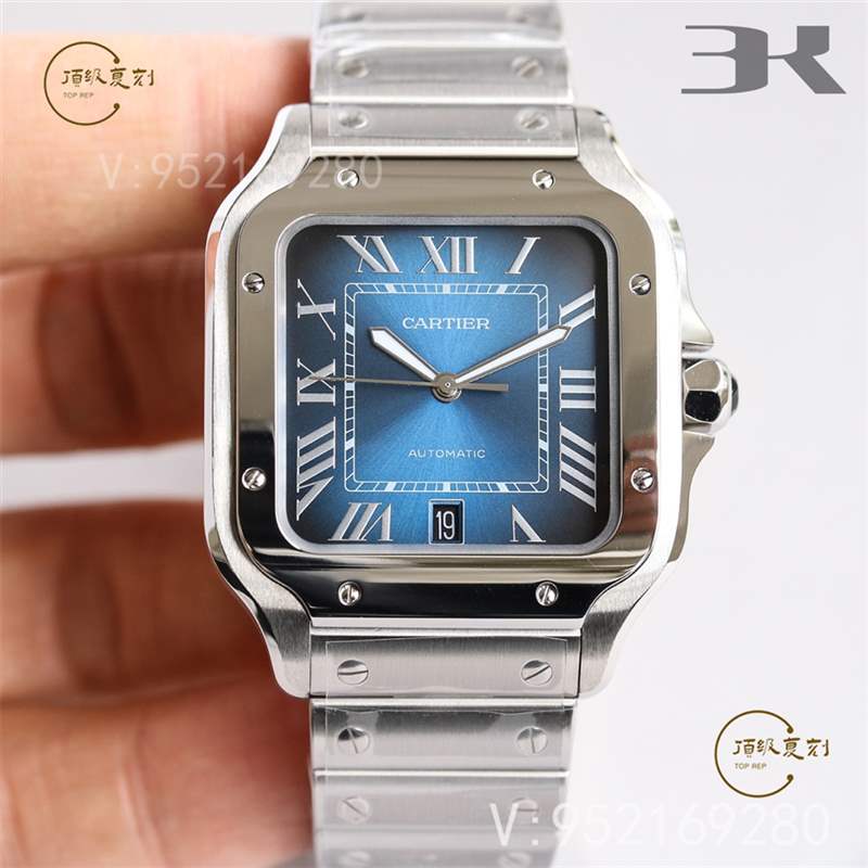 3K廠卡地亞山度士對比正品怎么樣,比V6廠、BV廠、GF廠更值得入手嗎-復刻表