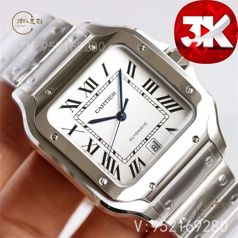3K廠卡地亞山度士對比正品怎么樣,比V6廠、BV廠、GF廠更值得入手嗎-復刻表