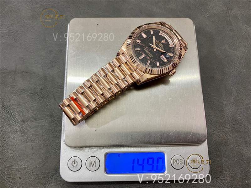 GS廠新品勞力士配重殼DD星期日歷型做工怎么樣,重量對版嗎-復刻表