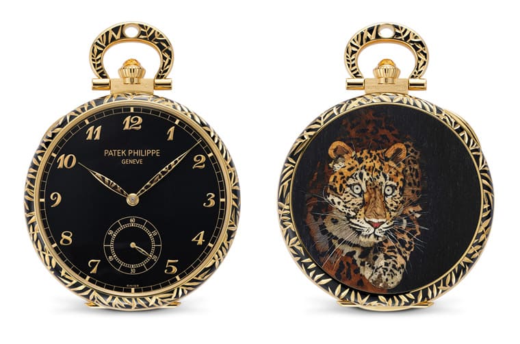 百達翡麗2023珍稀工藝展座鐘、懷表與手表焦點展品一次看-復刻表