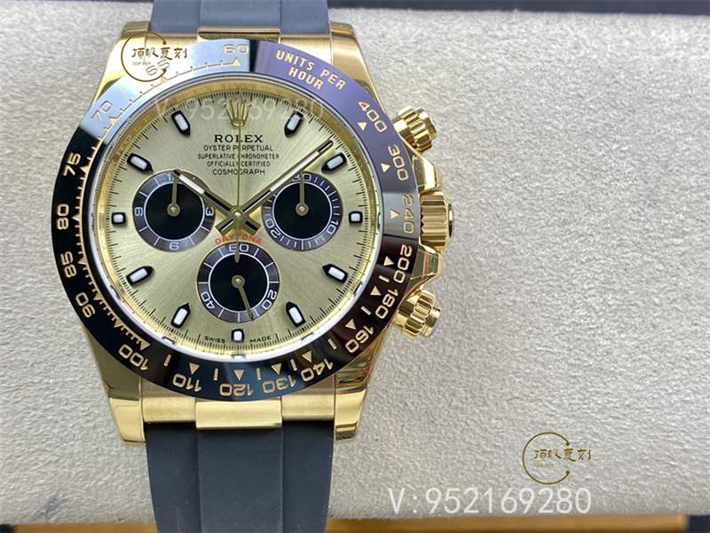 勞力士4130機芯余文樂迪通拿復(fù)刻表那個廠做的最好,BT廠和C廠對比那個更接近正品-復(fù)刻表