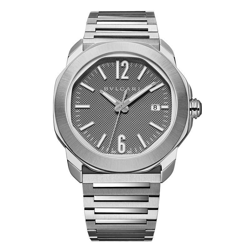 寶格麗推出全新Octo Roma系列腕表：巴黎釘紋表盤、中央飛行陀飛輪、虎眼石鑲嵌機(jī)芯-復(fù)刻表