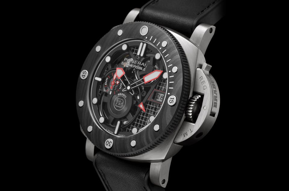 沛納海再推BRABUS聯(lián)名潛水表科技環(huán)保材質(zhì)為此次創(chuàng)作重心-復(fù)刻表