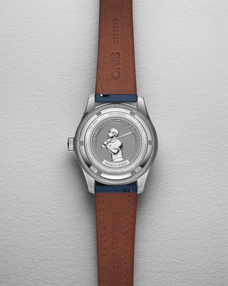 致敬MLB全壘打王！ORIS推出Big Crown Hank Aaron限量腕表-復刻表
