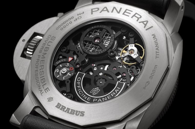 沛納海再推BRABUS聯(lián)名潛水表科技環(huán)保材質(zhì)為此次創(chuàng)作重心-復(fù)刻表