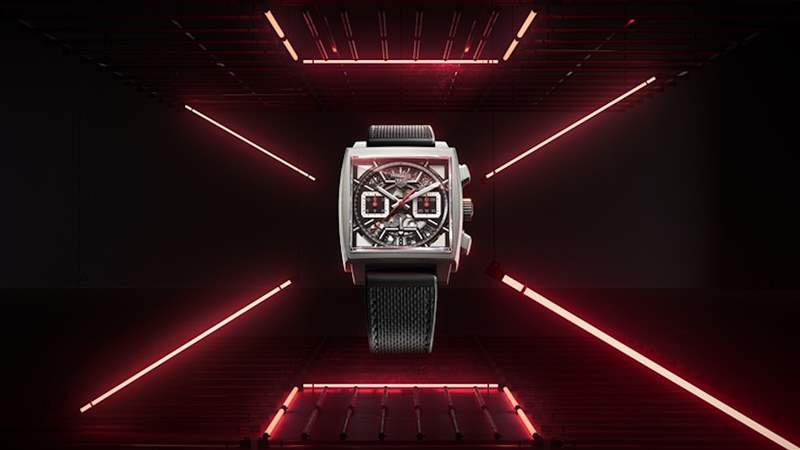 TAG Heuer 3款新Monaco防水計時手表鏤空透底配松綠飾面極吸睛-復刻表