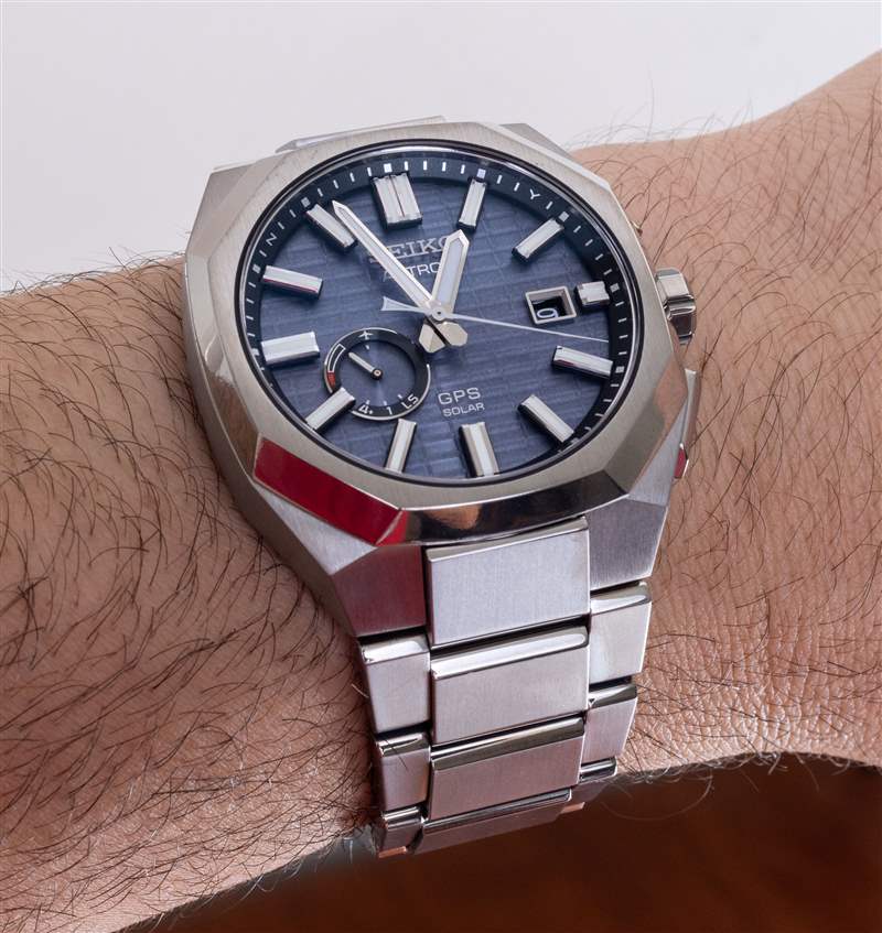 手表評(píng)測(cè)：精工Astron GPS太陽(yáng)能SSJ013帶集成鈦表鏈-復(fù)刻表