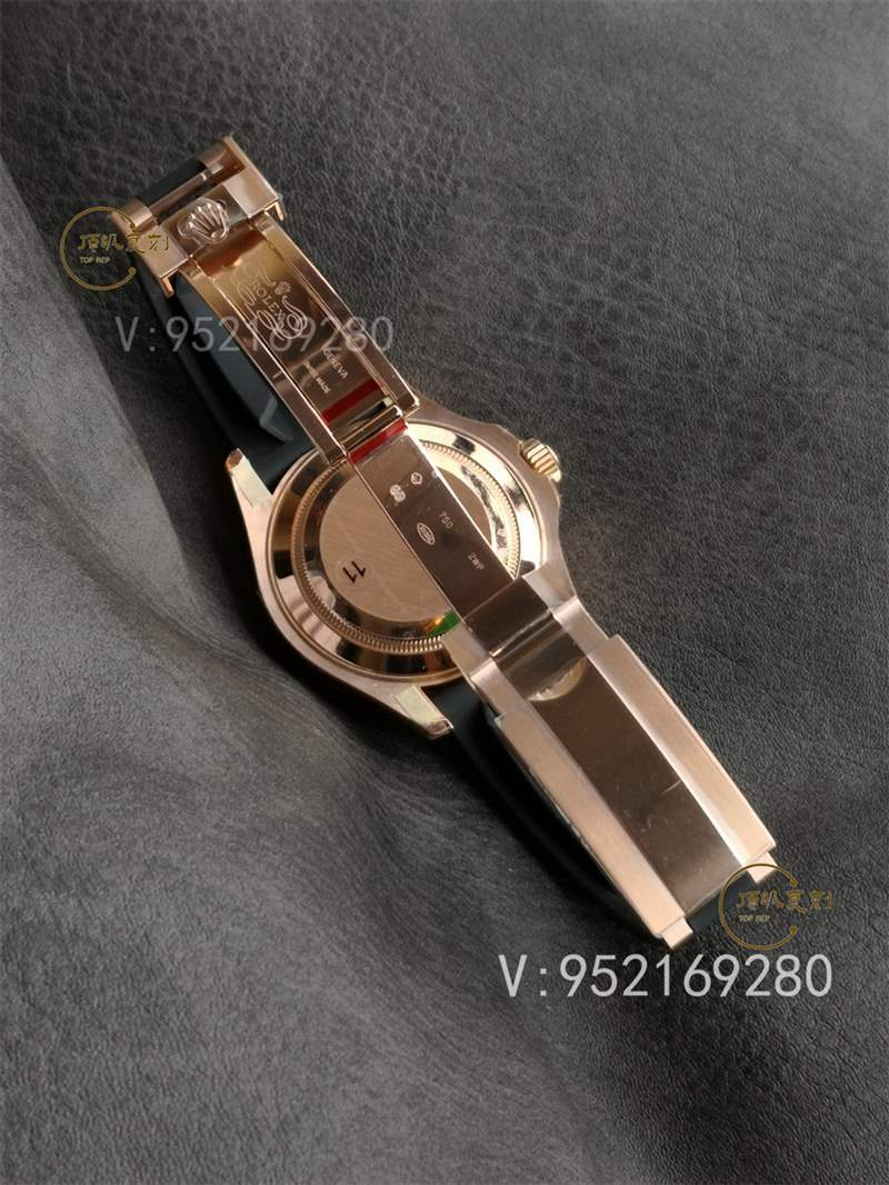 VS廠勞力士42毫米款金游艇復刻腕表：細節再現，完美無瑕-復刻表