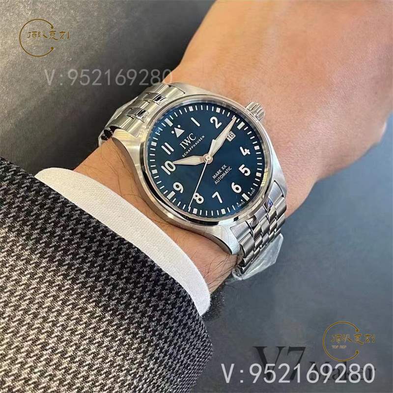 V7廠萬國馬克二十快拆表帶做工怎么樣,搭載海鷗2892和瑞士sw200機(jī)芯-復(fù)刻表