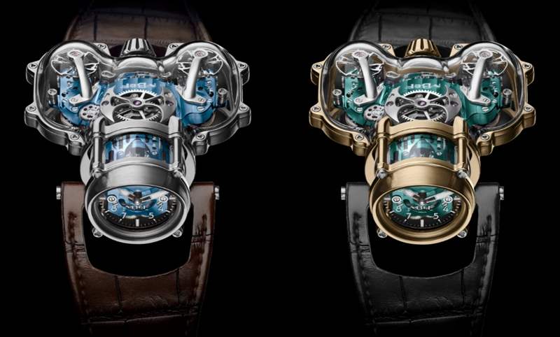 最美機(jī)芯雙色齊發(fā)|MB&F HM9 Sapphire Vision-復(fù)刻表