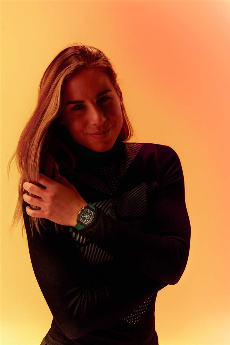 RICHARD MILLE女性摯友眼中的RM 07-04腕表:運動員之選-復刻表