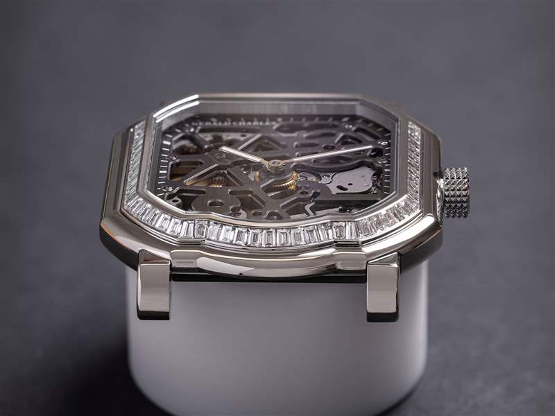 Gérald Charles推出Maestro 8.0 Squelette Gem-Set Limited Edition寶石表圈鏤空腕表-復刻表
