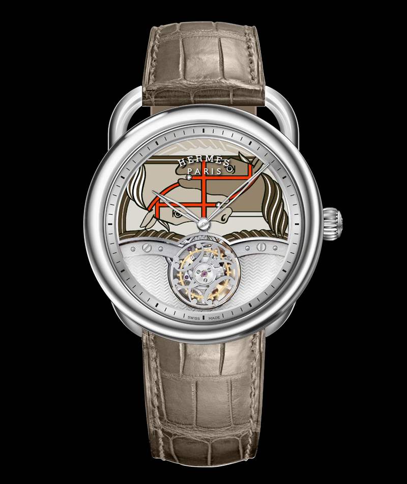 Hermès舉行「鐫刻時(shí)光」高級(jí)鐘表展：關(guān)于時(shí)間的奇思妙想-復(fù)刻表