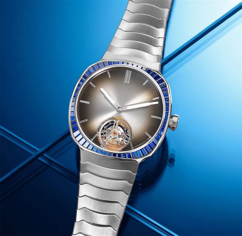 Bucherer推出3枚Bucherer Blue時計新作：Girard-Perregaux、H. Moser & Cie.和L’Epe?e合作版-復刻表