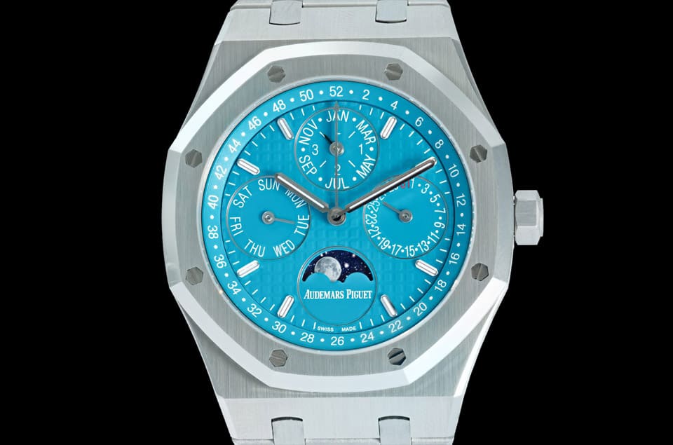 「錯過PP金鷹TIFFANY的人把握機會」稀有AP皇家橡樹萬年歷開價1500萬臺幣-復刻表