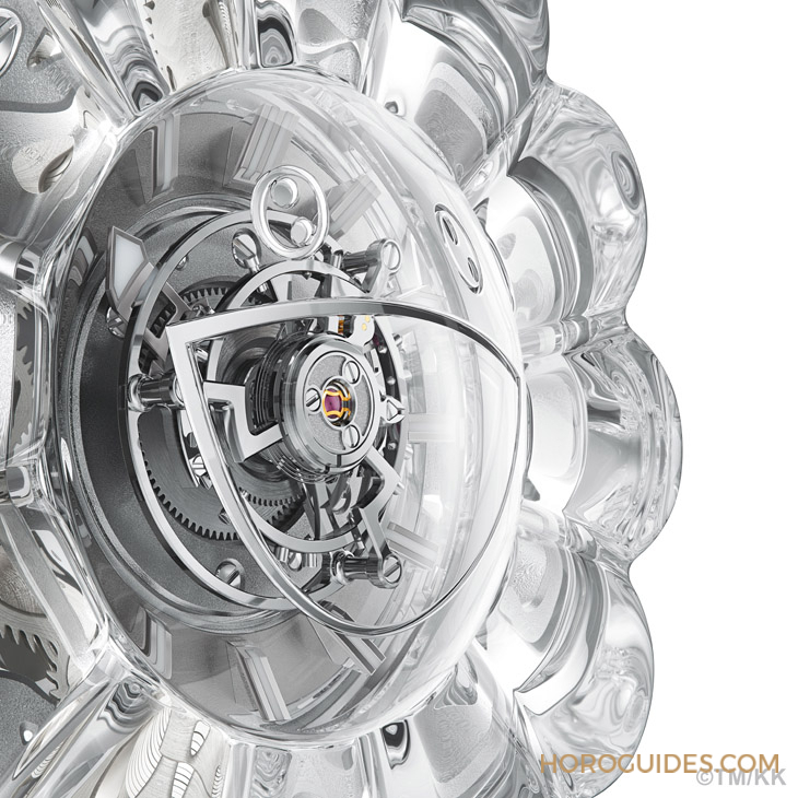 12辦花型透明藍寶石表殼！村上隆微笑小花仙氣爆棚了｜Hublot MP-15村上隆藍寶石陀飛輪腕表-復刻表
