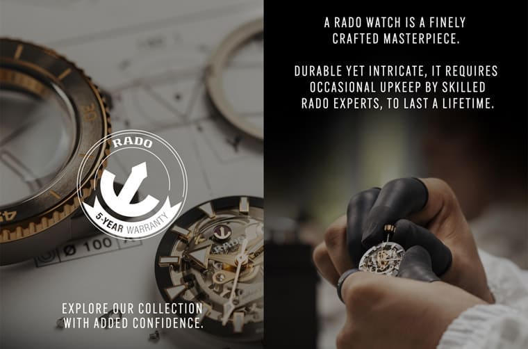 RADO雷達(dá)表將保固期從2年延長至5年但入手時間點(diǎn)要特別注意-復(fù)刻表