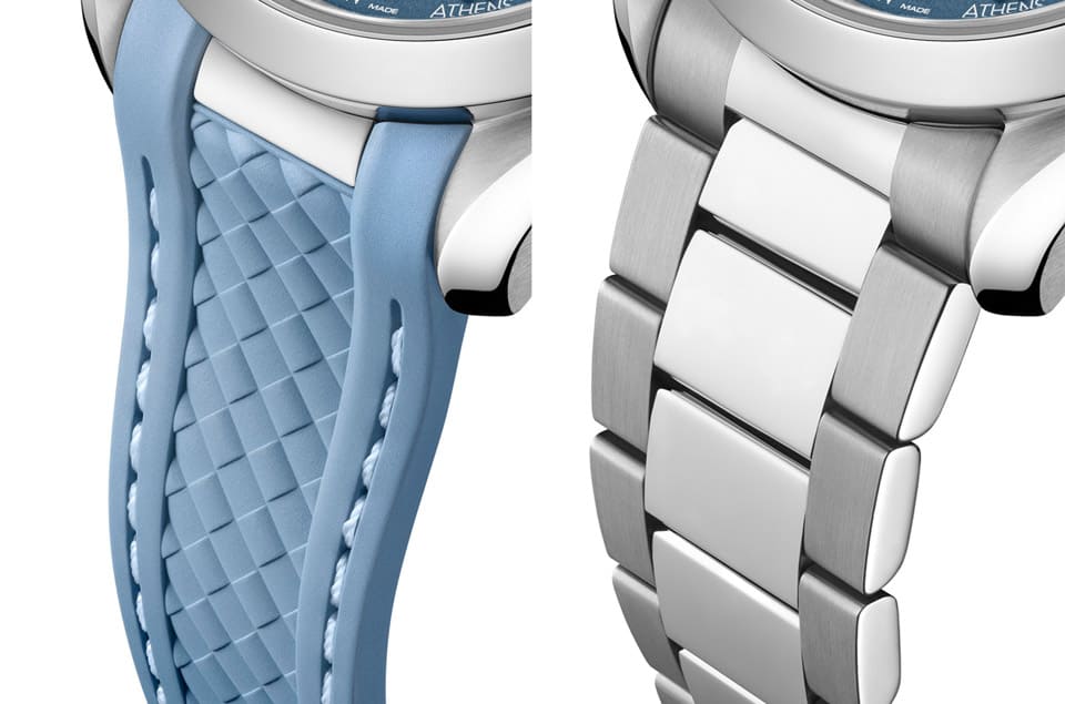 歐米茄海馬75周年必?cái)∏鍐巍赶娜账{(lán)色」面盤(pán)Aqua Terra世界時(shí)區(qū)出國(guó)超實(shí)用-復(fù)刻表