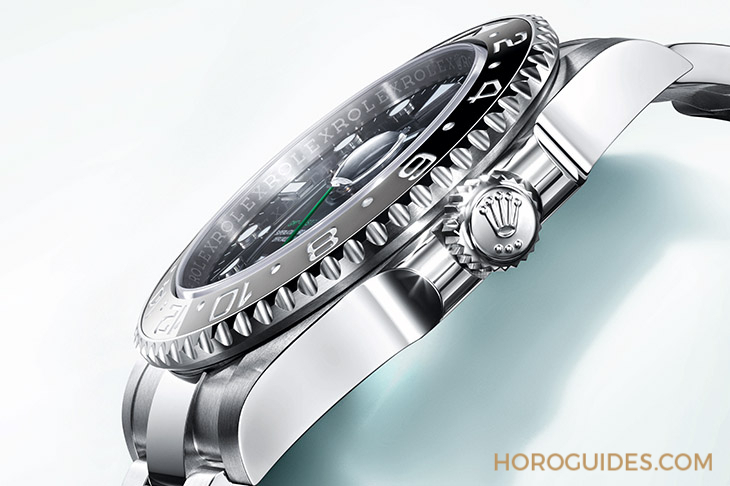 勞力士不銹鋼灰黑雙色陶瓷圈126710GRNR：GMT-Master II也有想要低調的時候-復刻表