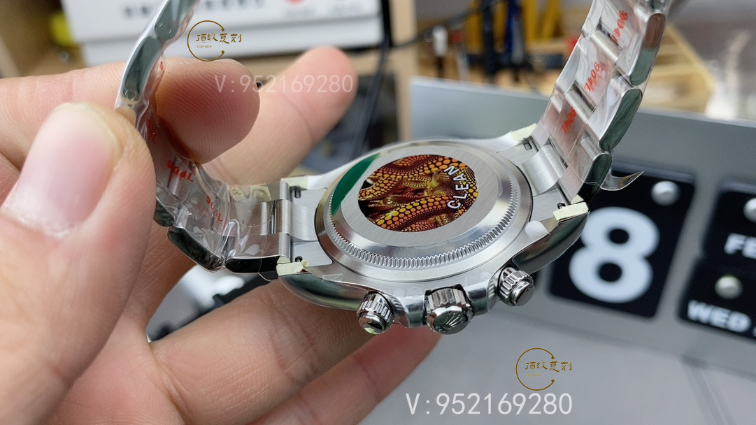 C廠Clean廠勞力士4131機芯黑陶迪126500(黑熊貓迪)深度解析-復(fù)刻表