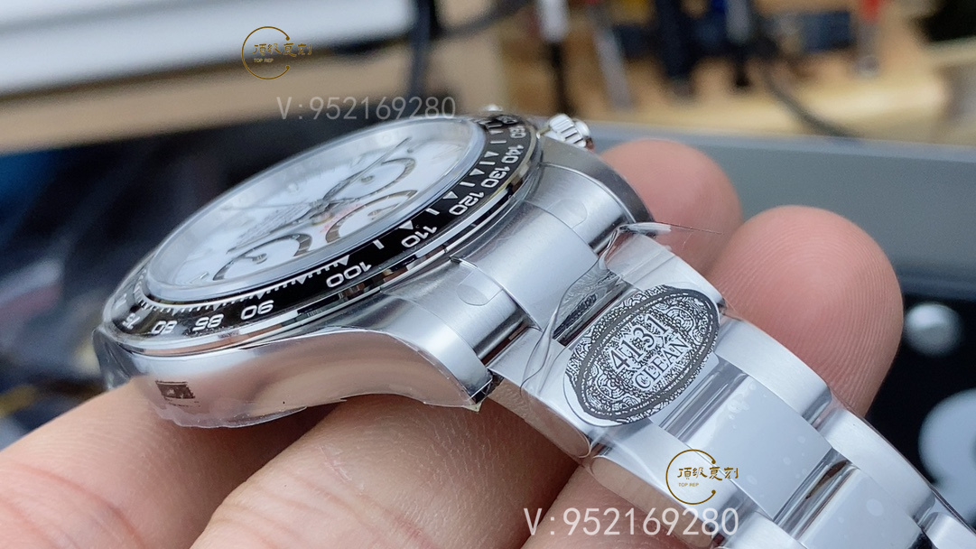 C廠Clean廠勞力士4131機芯黑陶迪126500(黑熊貓迪)深度解析-復(fù)刻表