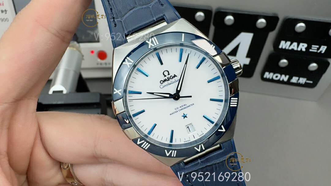 VS廠歐米茄第五代星座藍(lán)圈白面腕表做工怎么樣-復(fù)刻表